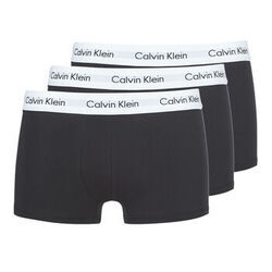 Boxers Calvin Klein Jeans COTTON STRECH LOW RISE TRUNK X 3 Noir