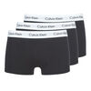 Boxers Calvin Klein Jeans COTTON STRECH LOW RISE TRUNK X 3 Noir