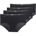 Culottes & slips Sloggi BASIC+ X 4 Noir