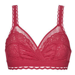 Triangles / Sans armatures PLAYTEX CŒUR CROISE FEMININ RECYCLE Rose