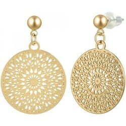 Boucles oreilles Sc Boh&egrave;me B4268-DORE Dor&eacute;