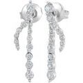 Boucles oreilles Sc Crystal B4159-ARGENT Argent&eacute; Grenoble