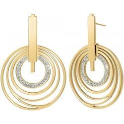 Boucles oreilles Sc Boh&egrave;me B3219-DORE Dor&eacute;