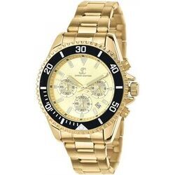 Montre Sc Crystal MH312-DORE Dor&eacute;