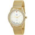 Femmes sur Grenoble : Montre Sc Crystal MF545-DORE-RUBIS Dor&eacute;