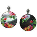 Boucles oreilles Franck Herval Boucles d'oreilles collection "Floral" 12--61736 Grenoble