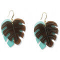 Boucles oreilles Desigual Boucles d oreilles Leaves Verde Aqua 18SAGO25 Grenoble