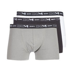 Boxers DIM COTON STRETCH X3 Noir