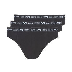 Slips DIM COTON STRETCH X3 Noir