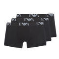 Lingerie homme sur Grenoble : Boxers Emporio Armani CC715-PACK DE 3 Noir