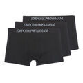 Lingerie homme sur Grenoble : Boxers Emporio Armani CC722-PACK DE 3 Noir