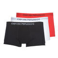 Lingerie homme sur Grenoble : Boxers Emporio Armani CC722-PACK DE 3 Rouge