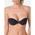Triangles / Sans armatures Selmark Soutien-gorge bandeau autocollant Noir