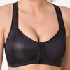 Triangles / Sans armatures Selmark Soutien-gorge post-op&eacute;ratoire ouverture frontale Care Noir