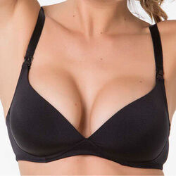 Triangles / Sans armatures Selmark Soutien-gorge maternit&eacute; allaitement sans armatures Care Noir