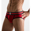 Lingerie homme sur Grenoble : Slips Code 22 Silp Stretch Rib Code22 Rouge