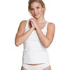 Maillots de corps Lisca D&eacute;bardeur Happy Day Cheek Blanc