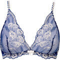 Triangles / Sans armatures Selmark Soutien-gorge triangle sans armatures Chiara Bleu