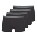 Lingerie homme sur Grenoble : Boxers Athena BASIC COTON X4 Noir