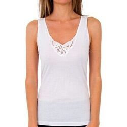 Maillots de corps Abanderado 4750-BLANCO Blanc