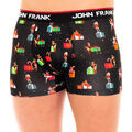 Lingerie homme sur Grenoble : Boxers John Frank JFBD03-CHPINUP-MULTICOLOR Multicolore