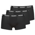 Lingerie homme sur Grenoble : Boxers HUGO TRUNK TRIPLET PACK X3 Noir
