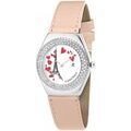 Montre Sc Crystal MF316-COEURS-TE+BRACELET006-BEIGE