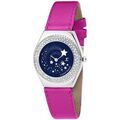 Femmes sur Grenoble : Montre Sc Crystal MF316-ETOILE+BRACELET006-FUSHIA