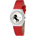 Montre Sc Crystal MF316-LICORNE+BRACELET006-ROUGE
