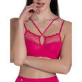 Triangles / Sans armatures Lisca Soutien-gorge bralette sans armatures Fantasy Cheek Rose