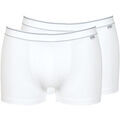 Lingerie homme sur Grenoble : Boxers Lisca Pack x2 boxers Apolon Blanc