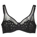 Emboitants DIM GENEROUS MOD BRODERIE Noir
