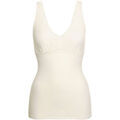 Maillots de corps Lisca Caraco d&eacute;bardeur sans armatures INES Blanc