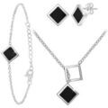 Parures Sc Crystal B2539-ARGENT Argent&eacute; Grenoble
