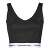 Brassi&egrave;res Calvin Klein Jeans CONTRAST TAPE MILANO STRAPPY TOP Noir
