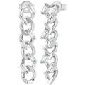 Boucles oreilles Sc Crystal B3046-ARGENT Argent&eacute; Grenoble