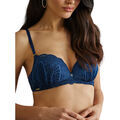 Triangles / Sans armatures Selmark Soutien-gorge pr&eacute;form&eacute; sans armatures Giorgia Bleu