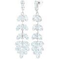 Boucles oreilles Sc Crystal B3167-ARGENT Argent&eacute; Grenoble