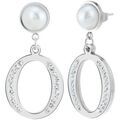 Boucles oreilles Sc Boh&egrave;me B2969-ARGENT Argent&eacute;