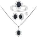 Parures Sc Crystal B2948-NOIR Grenoble
