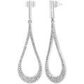 Boucles oreilles Sc Crystal B3150-ARGENT Argent&eacute; Grenoble