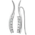 Boucles oreilles Sc Crystal B3190-ARGENT Argent&eacute; Grenoble
