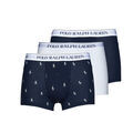 Boxers Polo Ralph Lauren CLASSIC TRUNK X3 Marine