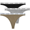 Strings Calvin Klein Jeans THONG X3 Multicolore