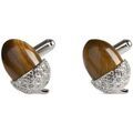 Boutons de manchettes Simon Carter Boutons de manchette Acorn Marron Grenoble