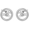 Boutons de manchettes Cravate Avenue Signature Boutons de manchette Gris