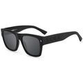 Lunettes sur Grenoble : Lunettes de soleil Dsquared ICON 0004/S Lunettes de soleil, Noir/Argent, 55 mm