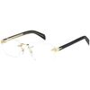 Lunettes de soleil David Beckham DB 7116 Cadres Optiques, Or/Bleu, 54 mm Dor&eacute;