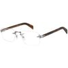 Lunettes de soleil David Beckham DB 7116 Cadres Optiques, Ruth&eacute;nium/Bleu, 54 mm Argent&eacute;