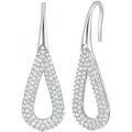 Boucles oreilles Sc Crystal B3298-ARGENT Argent&eacute; Grenoble